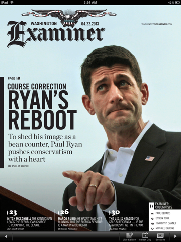 Скриншот из Washington Examiner Magazine