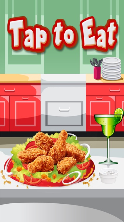 Spicy chicken wings maker – A fried chicken cooking & junk food cafeteria game screenshot-4