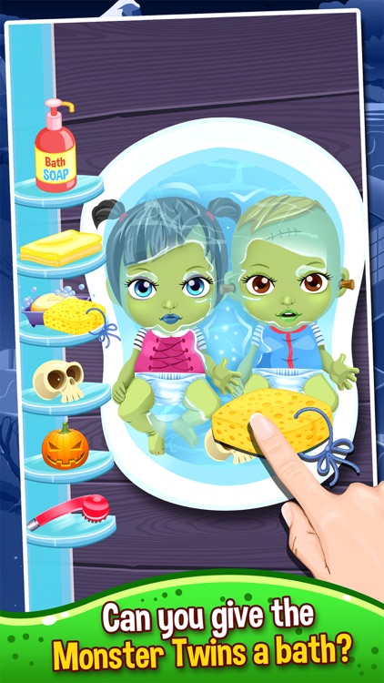 Monster Mommy's Newborn Pet Doctor - my new born baby salon & mom adventure game for kids