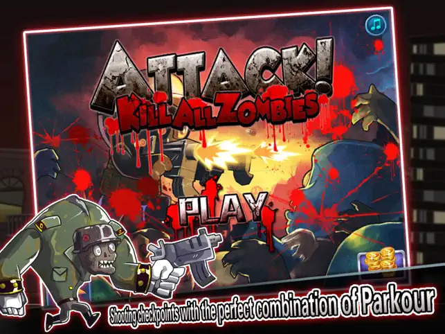 Attack! Kill all Zombies, game for IOS