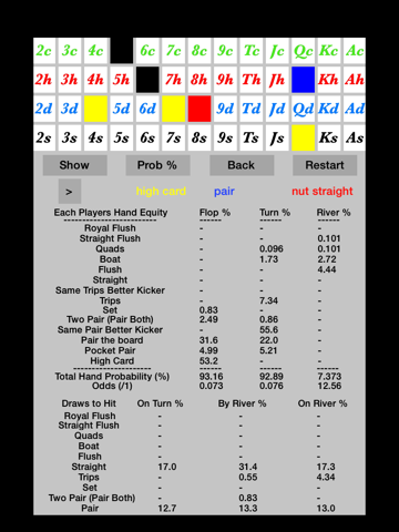 Texas Holdem (Slide Rule) Lite iPad version screenshot 4