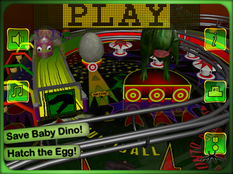 Screenshot #6 pour Dino Madness Pinball Lite