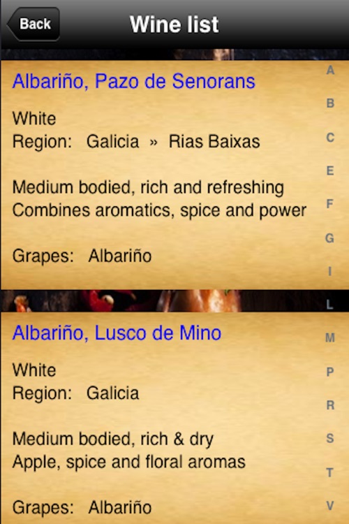 Spanish Menu screenshot-4
