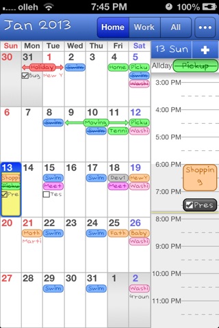 SmartCalendarProLite screenshot 3