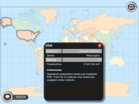 Geografia Świata HD screenshot 3