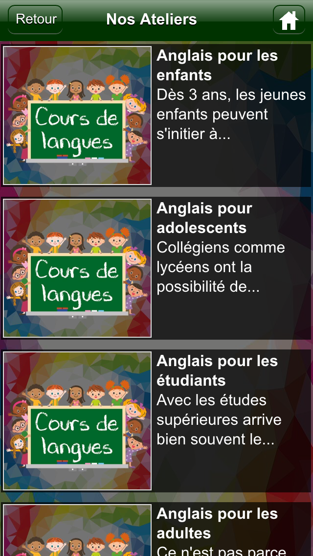 How to cancel & delete Cours de langues from iphone & ipad 3