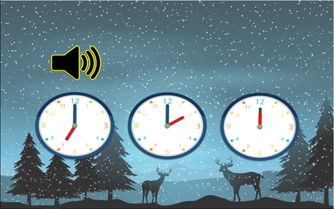 Learn to tell time with analog clock that suits for kids screenshot 4