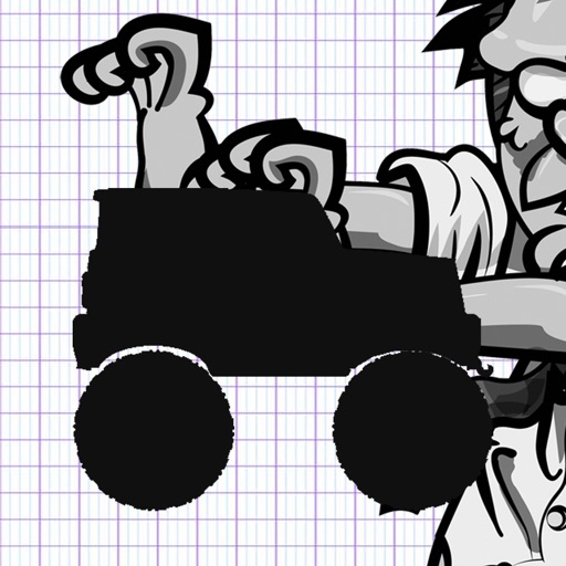 A Doodle Drives A Monster Truck HD icon