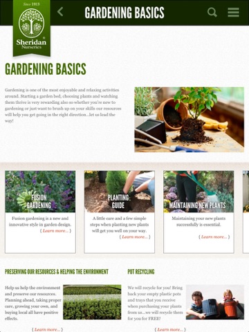 Sheridan Nurseries Garden App screenshot 3
