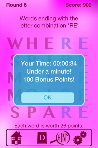 Fiver Word Game screenshot 3