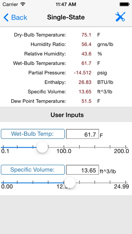 HVAC Psychrometric LT