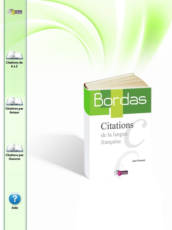 BORDAS 5000 Citations, le dictionnaire des citations de la langue française HD