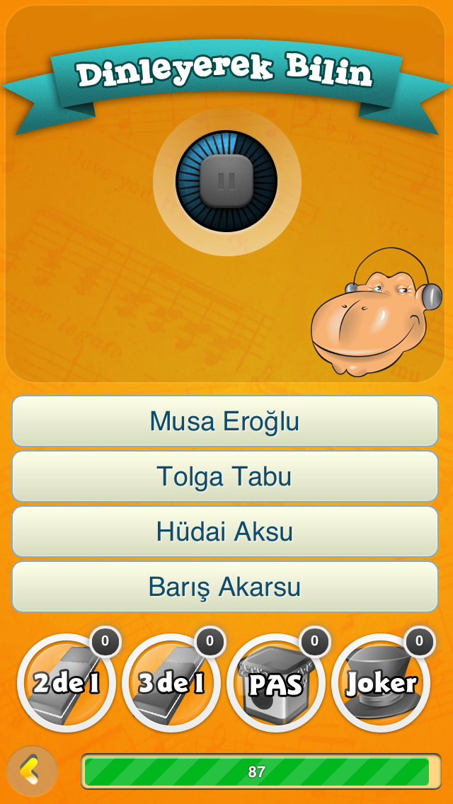 How to cancel & delete Müzikolik - Müzik Bilgi Yarışması from iphone & ipad 1