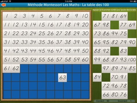 La Table des 100 – Méthode Montessori pour Apprendre les Maths screenshot 3