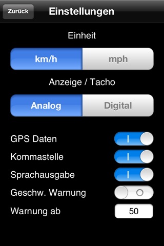 Speedometer screenshot 4