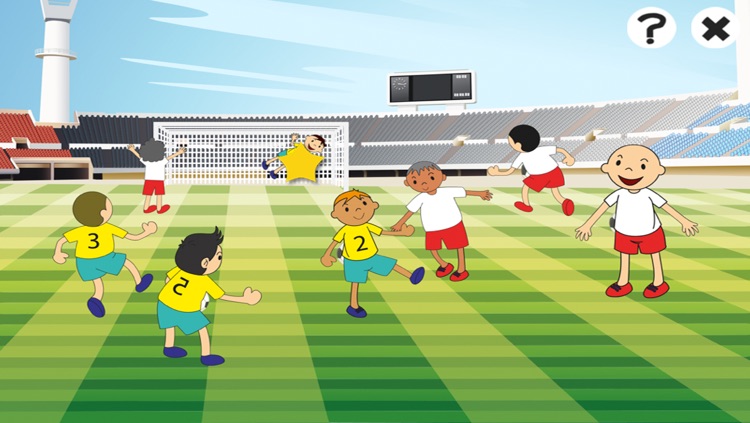A Soccer Learning Game for Children age 2-5: Train your football skills for kindergarten, preschool or nursery school