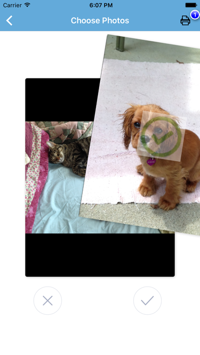 Swipe and Print iPhone screenshot 4 - Photo & Video app