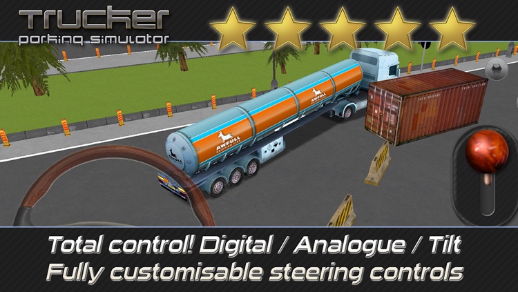 Trucker: Parking Simulator - Realistic 3D Monster Truck and Lorry 'Driving Test' Free Racing Game screenshot-3