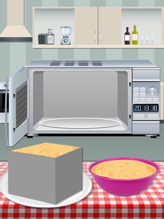 Baby Block Cake Maker - Make a cake with crazy chef bakery in this kids cooking game iPad screenshot