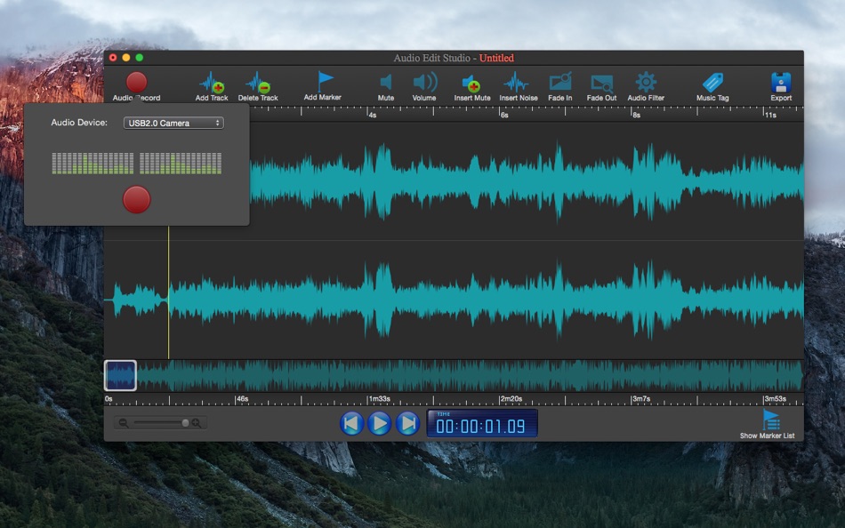 #2. Audio Edit Studio - Editor (macOS) 由: 舒轩 魏