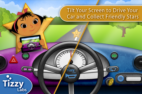 Tizzy Driving Adventure Lite screenshot 2