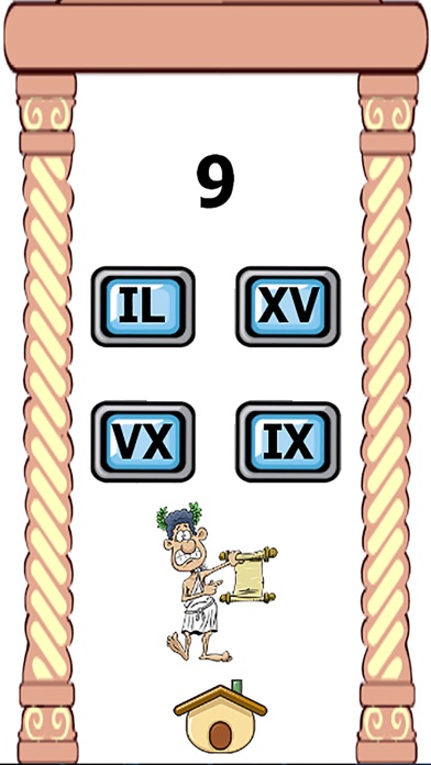 How to cancel & delete Roman numerals empire normal 3rd grade math numerology games from iphone & ipad 4