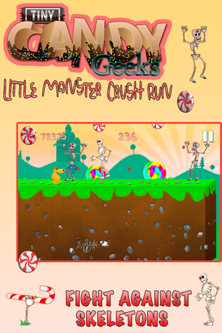 Candy Monster Runner - The Wild Sweet Sugar Run Continues screenshot 2