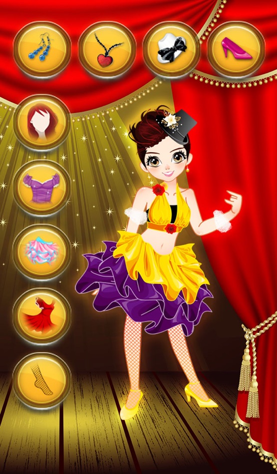 #2. Dress Up Pretty Dancer - Makeover Kid Games for Girls. Fashion makeup for princess girl, fairy star in beauty salon (iOS) 作者: App Holdings