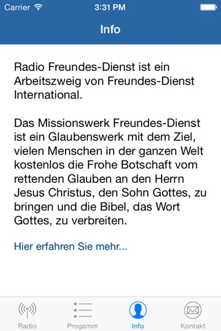 Radio Freundes-Dienst screenshot 3