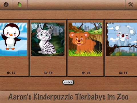 Aaron's zoo cubs puzzle for toddlers screenshot 3