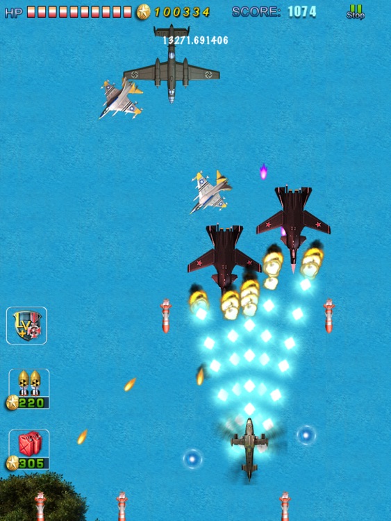 1945 AirStrike HD screenshot-3