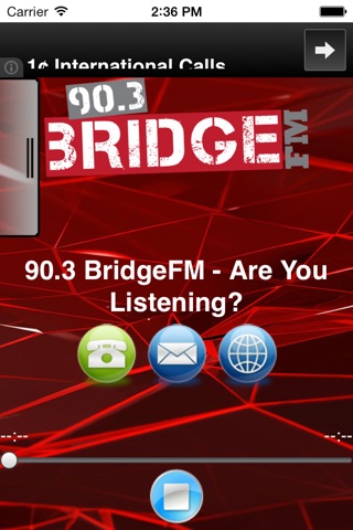 90.3 Bridge FM screenshot 3