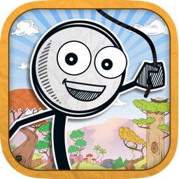 Stick-man Adventures - Swing, Run And Jump For Super Survival 3D FREE