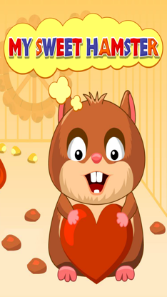 My Sweet Hamster - Your own little hamster to play with and take care of! screenshot 1