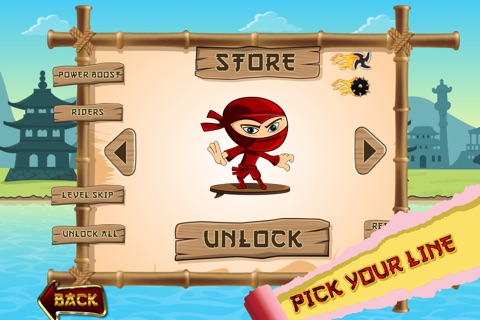 A Line Runner Surfer Ninja screenshot 2