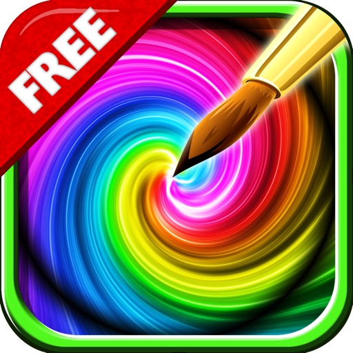 Spin-Art Creator Studio HD, Free Game icon