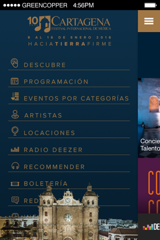 Cartagena Festival Internacional de Música screenshot 2