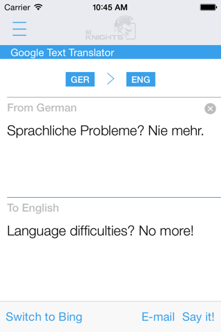 Free German English Dictionary and Translator (Das Deutsch-Englische Wörterbuch) screenshot 4