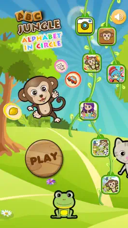 Game screenshot ABC джунгли алфавит в круг mod apk