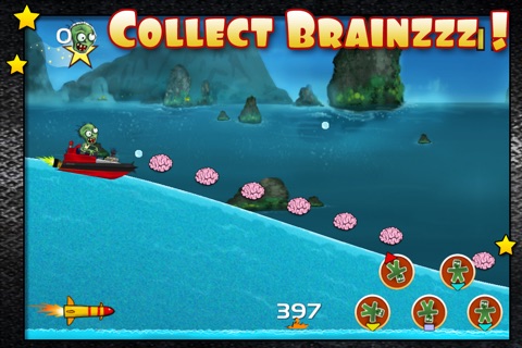 Zombie Jet Speed Boat: Free Multiplayer Fun with Friends - Fast Speed Racing Game for Kids screenshot 3