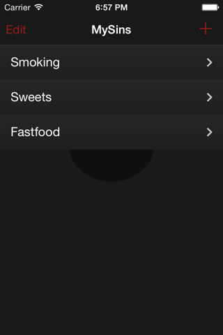 MySins LITE screenshot 2