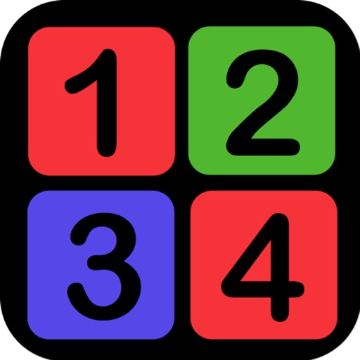 Colors And Numbers Matching Game iOS App