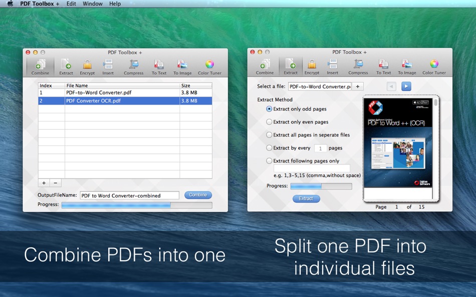PDF Toolbox + - 2.0.2 - (macOS)