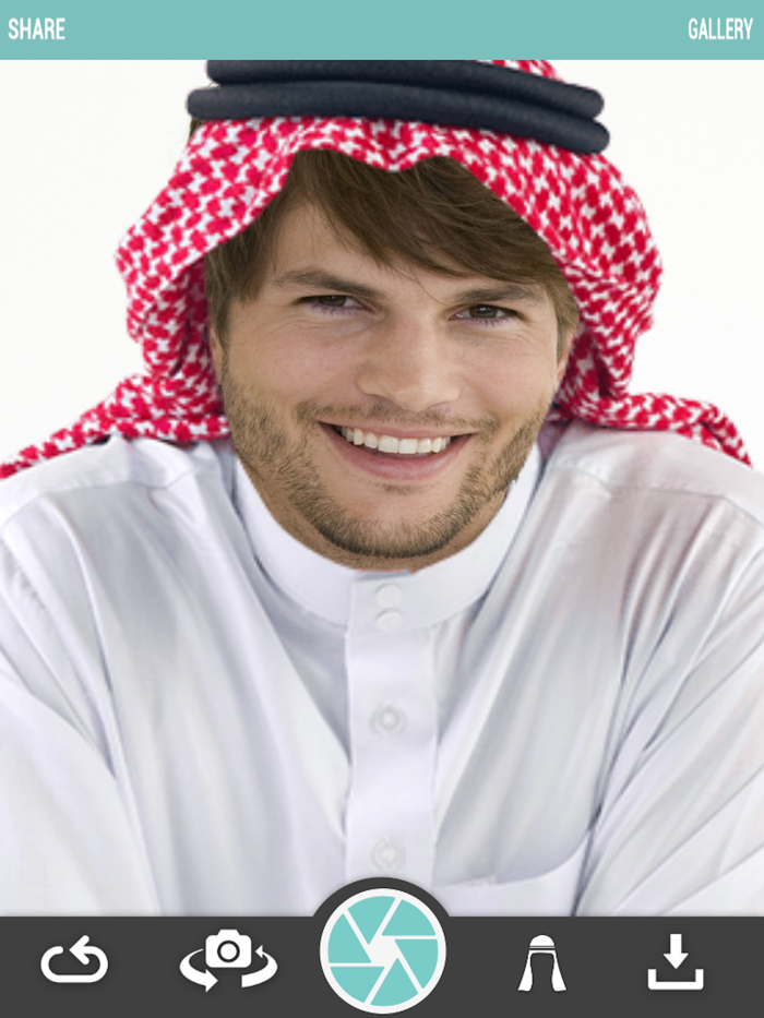 Arab Man Photo Montage