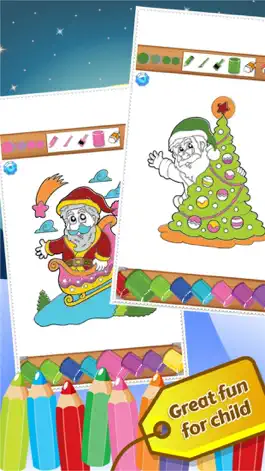 Game screenshot Christmast Colorbook Educational Coloring Game for Kids apk