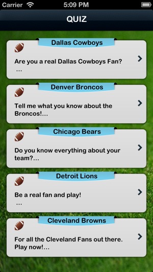 American Football Quiz!