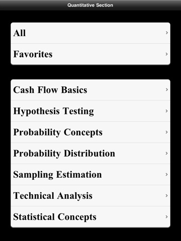 Prepare for the CFA® exam using Quant HD screenshot 2