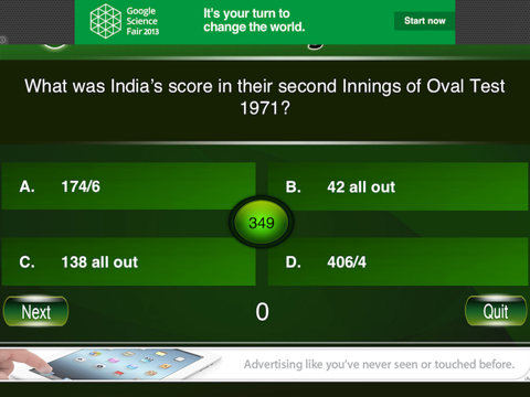 Screenshot #5 pour CRICKET LEAGUE HD 2013 FREE
