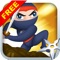 Ninja Swipe Free - Draw a Trampoline and Jump to Safety