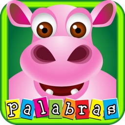 First Spanish words with Phonics: educational game for children